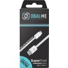 OBAL:ME Super Fast USB-C/USB-C Pletený kabel 100W 1m White