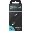 OBAL:ME LongRun USB-C/USB-C kabel 60W 1m Black