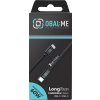 OBAL:ME LongRun USB-C/USB-C kabel 60W 2m Black