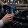 OBAL:ME MagNetix Aura Bezdrôtový Nabíjací Držiak do Autá 15W Black