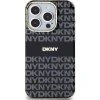 DKNY PC/TPU Repeat Pattern Tonal Stripe Magsafe Zadní Kryt pro iPhone 13 Pro Max Black