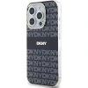DKNY PC/TPU Repeat Pattern Tonal Stripe Magsafe Zadní Kryt pro iPhone 13 Pro Max Black
