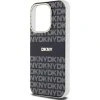 DKNY PC/TPU Repeat Pattern Tonal Stripe Magsafe Zadní Kryt pro iPhone 13 Pro Max Black