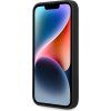 Karl Lagerfeld Liquid Silicone Choupette Zadný Kryt pre iPhone 14 Plus Black