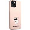 Liquid Silicone Choupette NFT Zadný Kryt pre iPhone 14 Plus Pink
