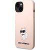 Liquid Silicone Choupette NFT Zadný Kryt pre iPhone 14 Plus Pink