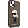 Karl Lagerfeld IML Ikonik NFT Zadný Kryt pre iPhone 14 Plus Black