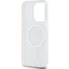 DKNY PC/TPU Repeat Pattern Tonal Stripe Magsafe Zadní Kryt pro iPhone 14 Pro Max Beige