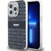 DKNY PC/TPU Repeat Pattern Tonal Stripe Magsafe Zadní Kryt pro iPhone 14 Pro Max Black