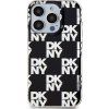 DKNY PC/TPU Checkered Pattern Zadný Kryt pre iPhone 14 Pro Max Black