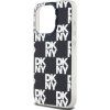 DKNY PC/TPU Checkered Pattern Zadný Kryt pre iPhone 14 Pro Max Black