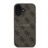 Guess PU 4G Classic Logo MagSafe Zadný Kryt pre iPhone 16 Plus Brown