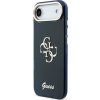 Guess IML 4G Script Metal Logo Zadní Kryt pro iPhone Air Blue