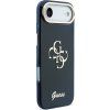 Guess IML 4G Script Metal Logo Zadný Kryt pre iPhone Air Blue