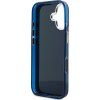 Guess IML 4G Script Metal Logo Zadný Kryt pre iPhone 17 Blue