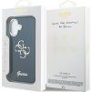 Guess IML 4G Script Metal Logo Zadní Kryt pro iPhone 17 Blue