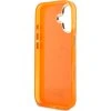 Guess IML 4G Script Metal Logo Zadní Kryt pro iPhone 17 Orange