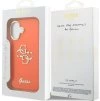 Guess IML 4G Script Metal Logo Zadní Kryt pro iPhone 17 Orange