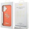 Guess IML 4G Script Metal Logo Zadný Kryt pre iPhone 17 Orange