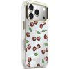 Guess PC/TPU Mirror Glitter Cherry MagSafe Zadní Kryt pro iPhone 17 Pro
