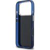 Guess IML 4G Script Metal Logo Zadný Kryt pre iPhone 17 Pro Blue