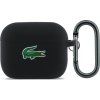 Lacoste Liquid Silicone Croc Logo Puzdro pre AirPods Pro 3 Black