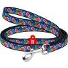 Nylonové vodítko pre psa WAUDOG široké 20 mm, dlhé 122 cm "fig"