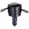 Baseus Enjoyment Max nabíjačka do auta s 2x USB-C portom 60W čierna