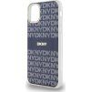 DKNY PC/TPU Repeat Pattern Tonal Stripe MagSafe Zadný kryt pre iPhone 11 Modrý
