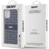 DKNY PC/TPU Repeat Pattern Tonal Stripe Magsafe Zadný Kryt pre iPhone 11 Blue