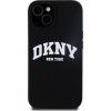 DKNY Liquid Silicone Arch Logo MagSafe Zadný Kryt pre iPhone 11 Black