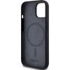 DKNY Liquid Silicone Arch Logo MagSafe Zadný Kryt pre iPhone 11 Black