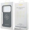 Guess PU Resin Logo Zadný Kryt pre iPhone 17 Pro Max Black