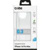 SBS Skinny Cover pro iPhone 16 Pro Max - Průhledný