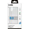 SBS Skinny Cover pro iPhone 17 - průhledný