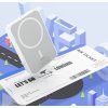 Powerbanka Dudao K26 10000mAh 20W USB-A / USB-C / MagSafe - bílá