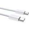 Dudao L6C USB-C - USB-C PD 30W kábel 2m - svetlomodrý