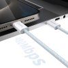 Dudao L6C USB-C - USB-C PD 30W kábel 2m - svetlomodrý