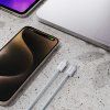 Dudao L6C USB-C - USB-C PD 30W kábel 2m - svetlomodrý