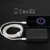 SBS TECABLETISSUETCCG USB-C - USB-C 1,5m 60W opletený kabel - šedý