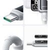 Kabel Joyroom S-A55 StarFlight 66W USB-A - USB-C 1,2 m - bílý