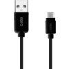 SBS TECABLETYC1KPOS Kábel USB-A - USB-C 1 m - Čierny