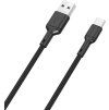 Kabel Dudao L9T 5A USB-A - USB-C 1m - černý
