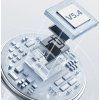 Dudao U21 TWS ANC ENC Bezdrôtové Bluetooth Slúchadlá - Biele