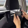 Wozinsky WTHBK1 dvojitý držák telefonu a tabletu na opěrku hlavy, černý