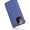 Puzdro DUX DUCIS Skin X typu Bookcase pre iPhone 13 Pro modré