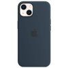 MM293ZM/A Apple Silikónový Kryt vr. Magsafe pre iPhone 13 Abyss Blue