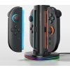 Nabíječka AmazingThing Thunder Pro PlayDock pro ovladače Nintendo Switch 2 - černá