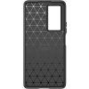 Silikonový kryt Carbon pro Xiaomi Poco F4 5G, černý