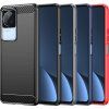 Silikonový kryt Carbon pro Xiaomi Poco F4 5G, černý